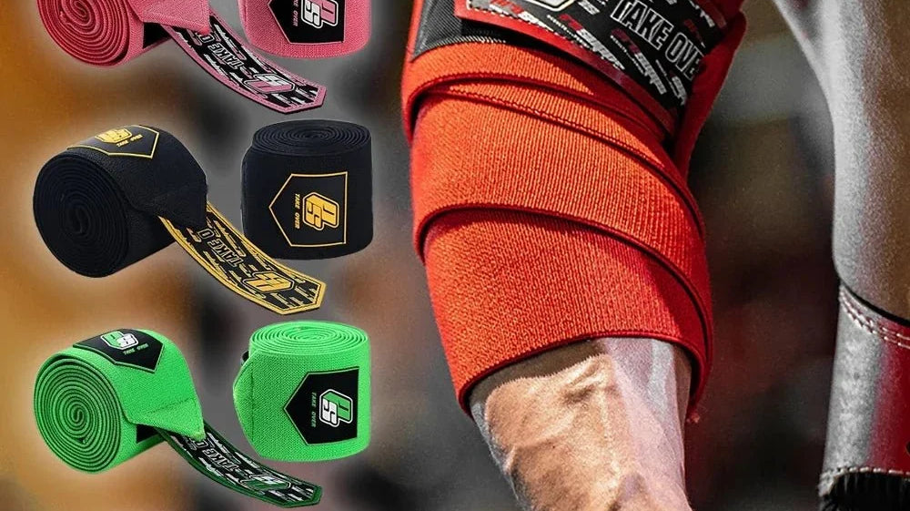 Elbow Wrap Strap Support 150cm | Bench Press, Gym & Sports Brace – Elbow Wrap vs Sleeve vs Brace: Gym Support Explained | Zack Fitness