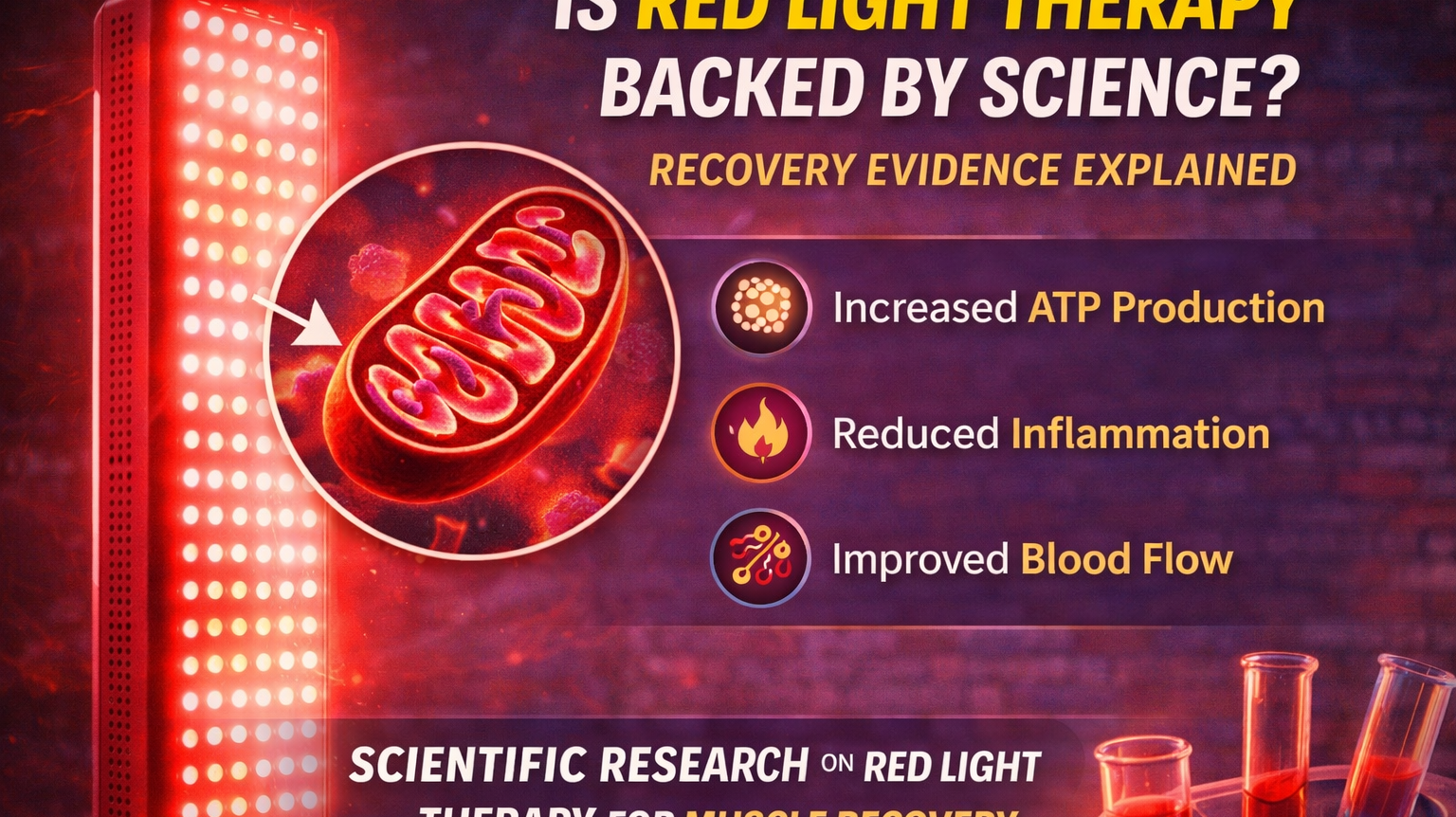 Is Red Light Therapy Backed by Science? Recovery Evidence Explained