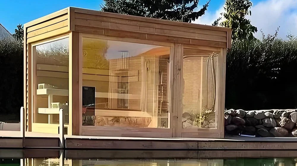 Infrared Luxury Outdoor Sauna Room for 4 People | Premium Wellness Cabin – Outdoor Infrared Sauna Buying Guide for a Premium Home Gym | Zack Fitness
