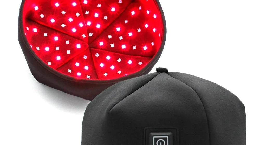 Hair Growth Therapy Cap – 660nm Red & 830nm Near Infrared LED Light – Red Light Therapy for Hair: Cap vs Comb vs Laser Cap | Zack Fitness