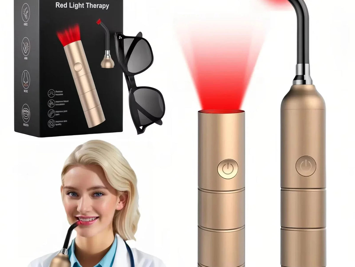 Red Light Therapy Nose Device – Multi-Wavelength Facial & Oral Wand – Red Light Facial Wand vs LED Mask | Zack Fitness