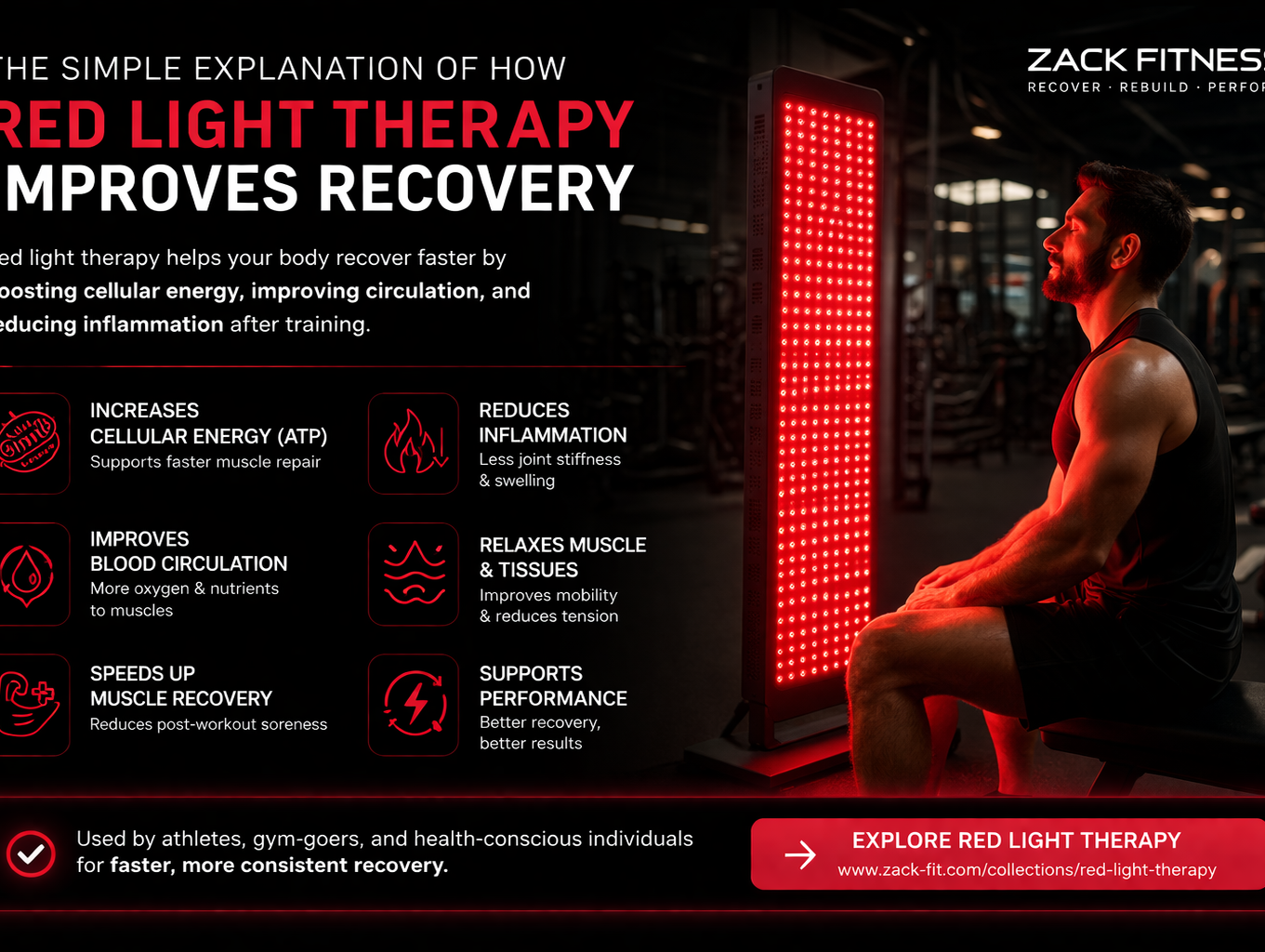 The Simple Explanation of How Red Light Therapy Improves Recovery