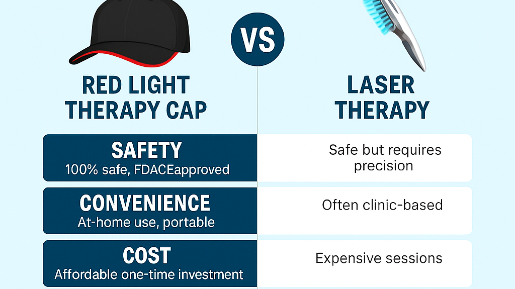 Red Light vs. Laser Therapy – Which Works Better for Thinning Hair?