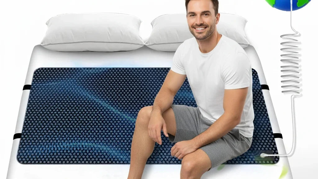 Grounding Mat for Bed 27×72 Inch – Earthing Sleep Mat for Recovery & Relaxation – Grounding Mats Explained: What to Check Before Buying | Zack Fitness