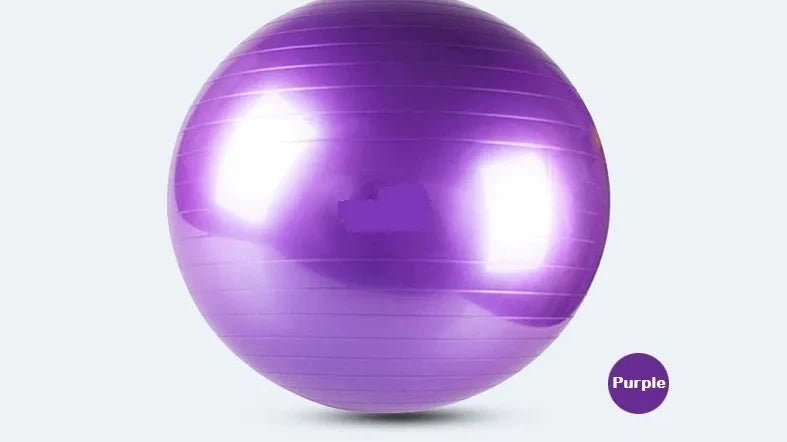 Extra Large 95cm Yoga Ball Anti-Burst Stability Ball – Yoga Ball vs Ab Roller for Core Training | Zack Fitness