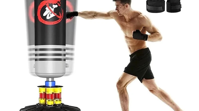 Free Standing Punching Bag for Boxing, Kickboxing & MMA – Free-Standing Punching Bag vs Smart Music Boxing Machine | Zack Fitness