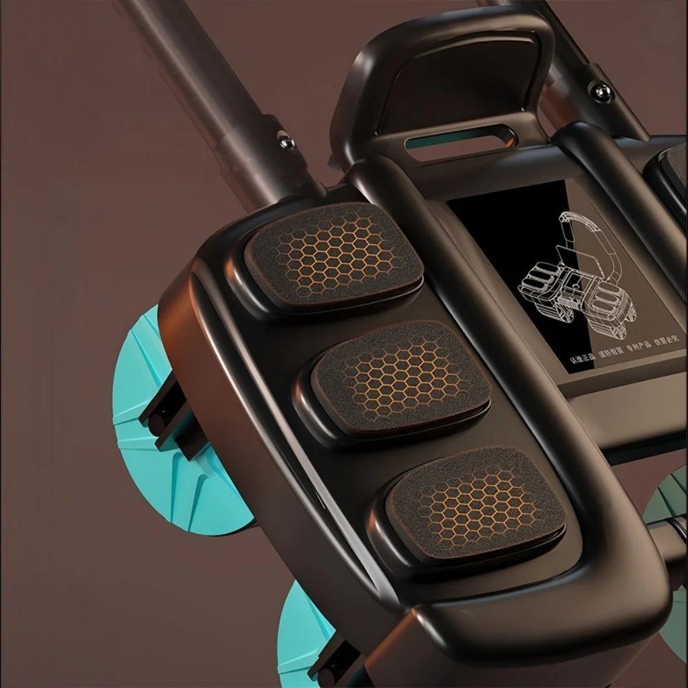 six wheel stability ab roller for abs shoulders and core workouts