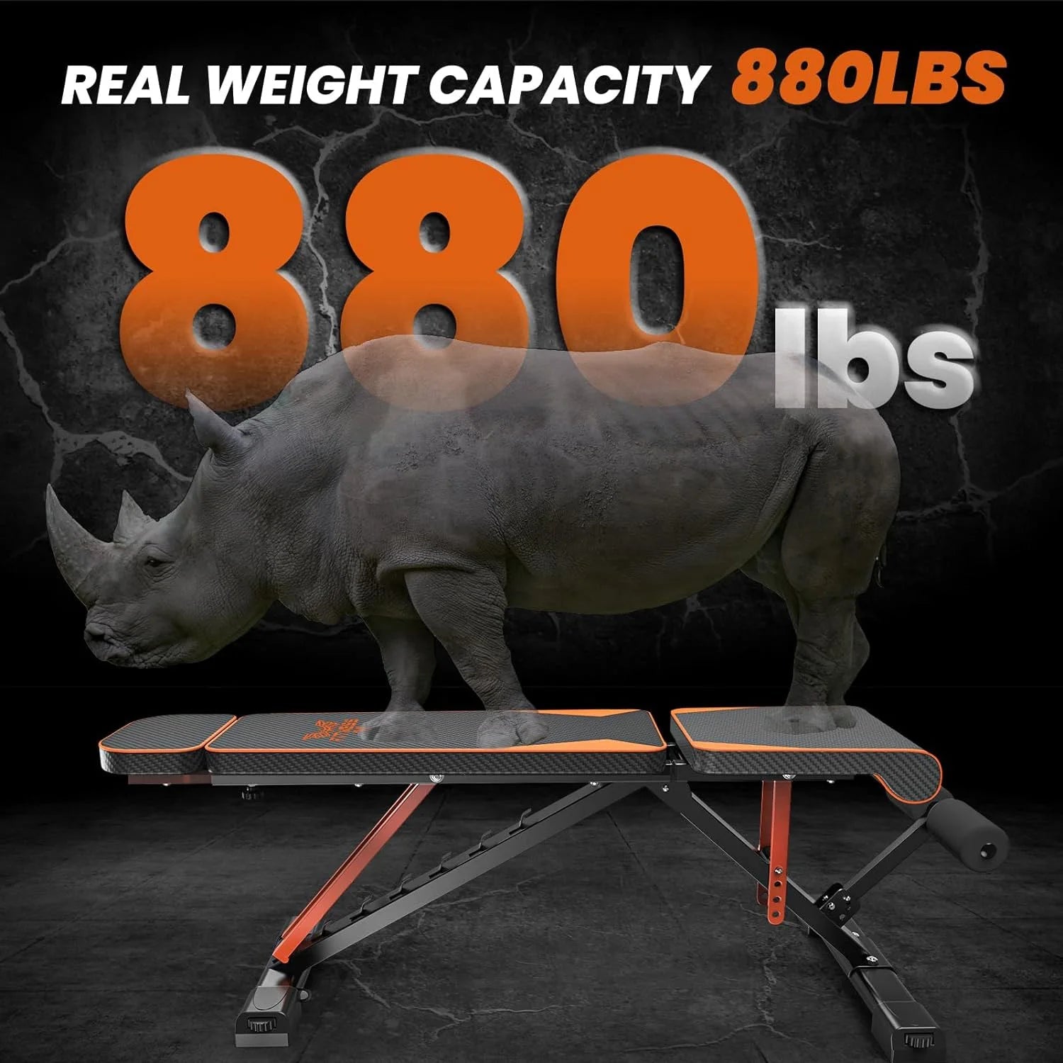 adjustable folding weight bench used for home gym strength training