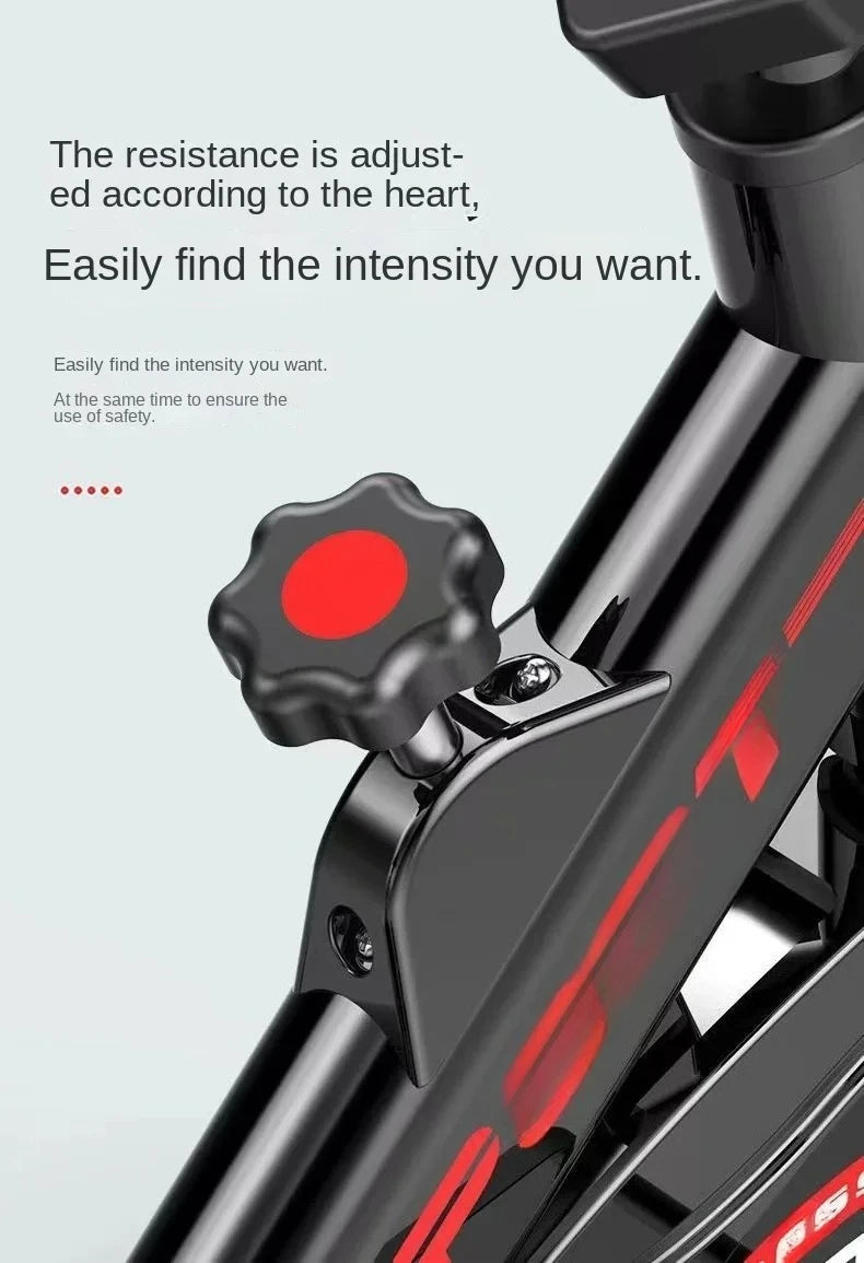 adjustable seat silent indoor cycling bike