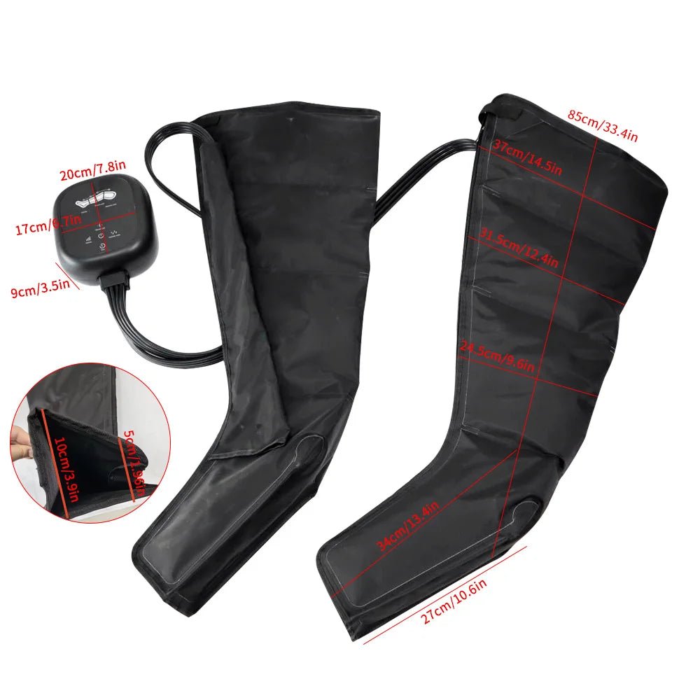 Close up view of recovery boots material and adjustable leg cuffs