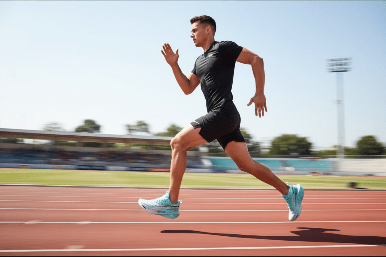 air cushion road running shoes designed for impact absorption