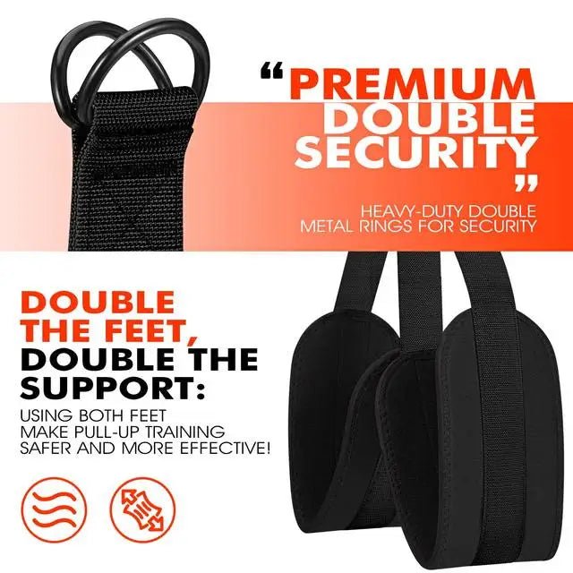 calisthenics pull up assist band waist belt strength equipment