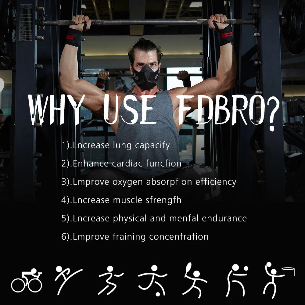 Altitude Sports Mask 2.0 – High Altitude Training for Running & Cycling - Zack Fitness