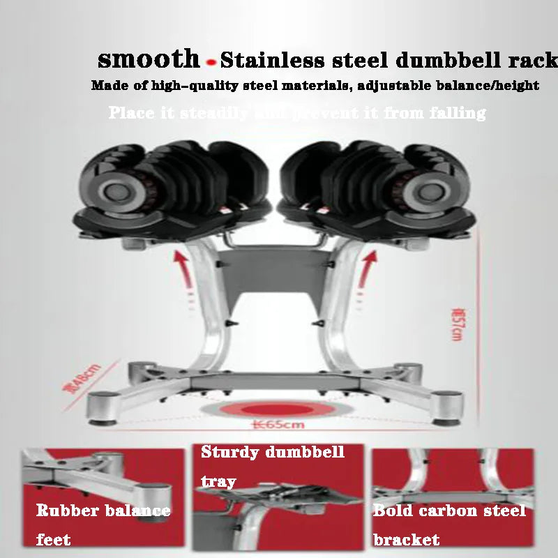 40kg Adjustable Dumbbell – Fast-Lock, Smart Weight for Home Strength Training (90lbs Adjustable Gym Equipment) - Zack Fitness