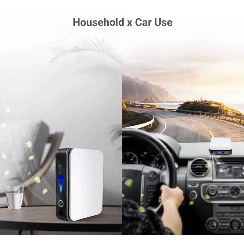 ZIQING Portable Oxygen Concentrator 1–2L | Home & Car Use 2025 - Zack Fitness