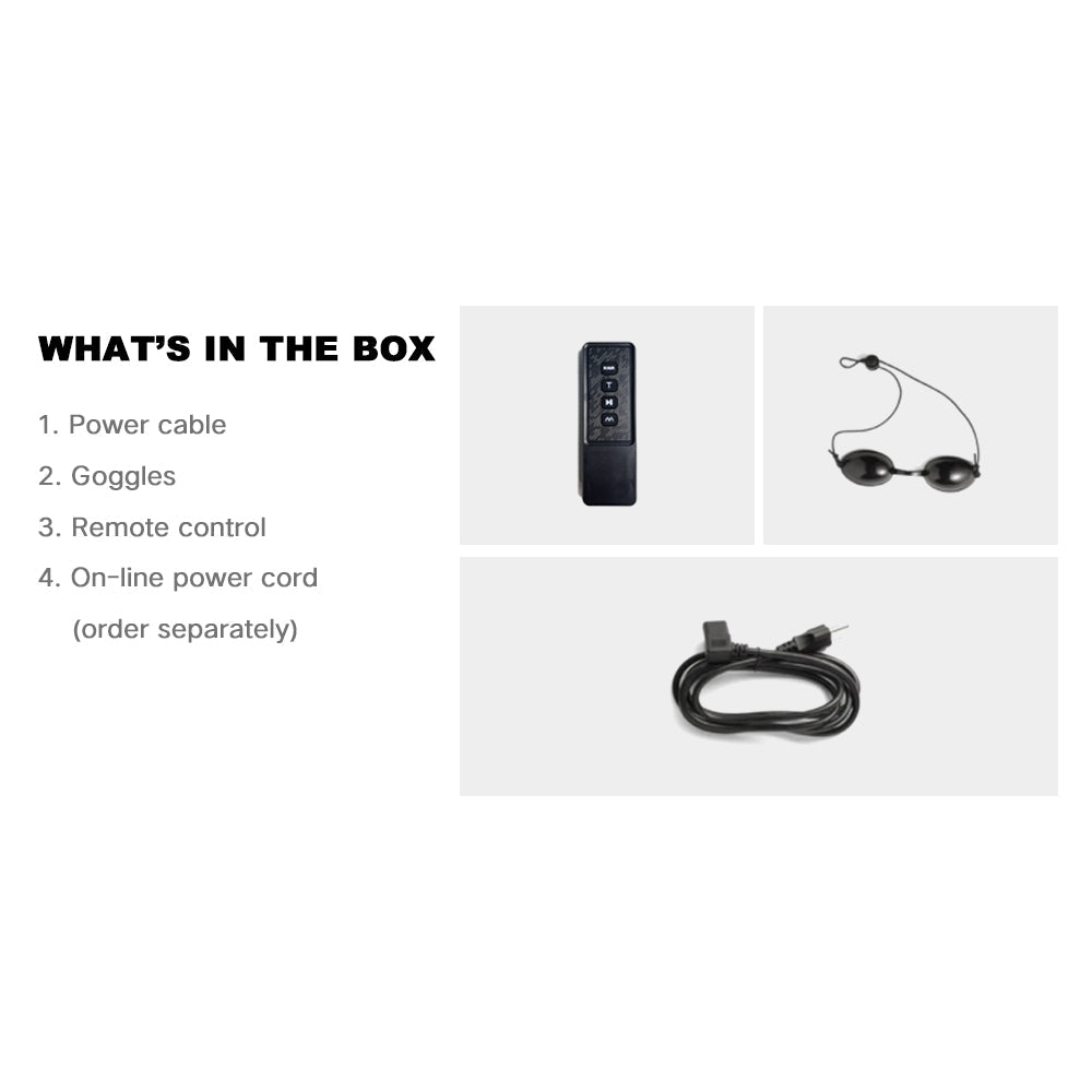 red and near infrared light therapy panel for home recovery setup