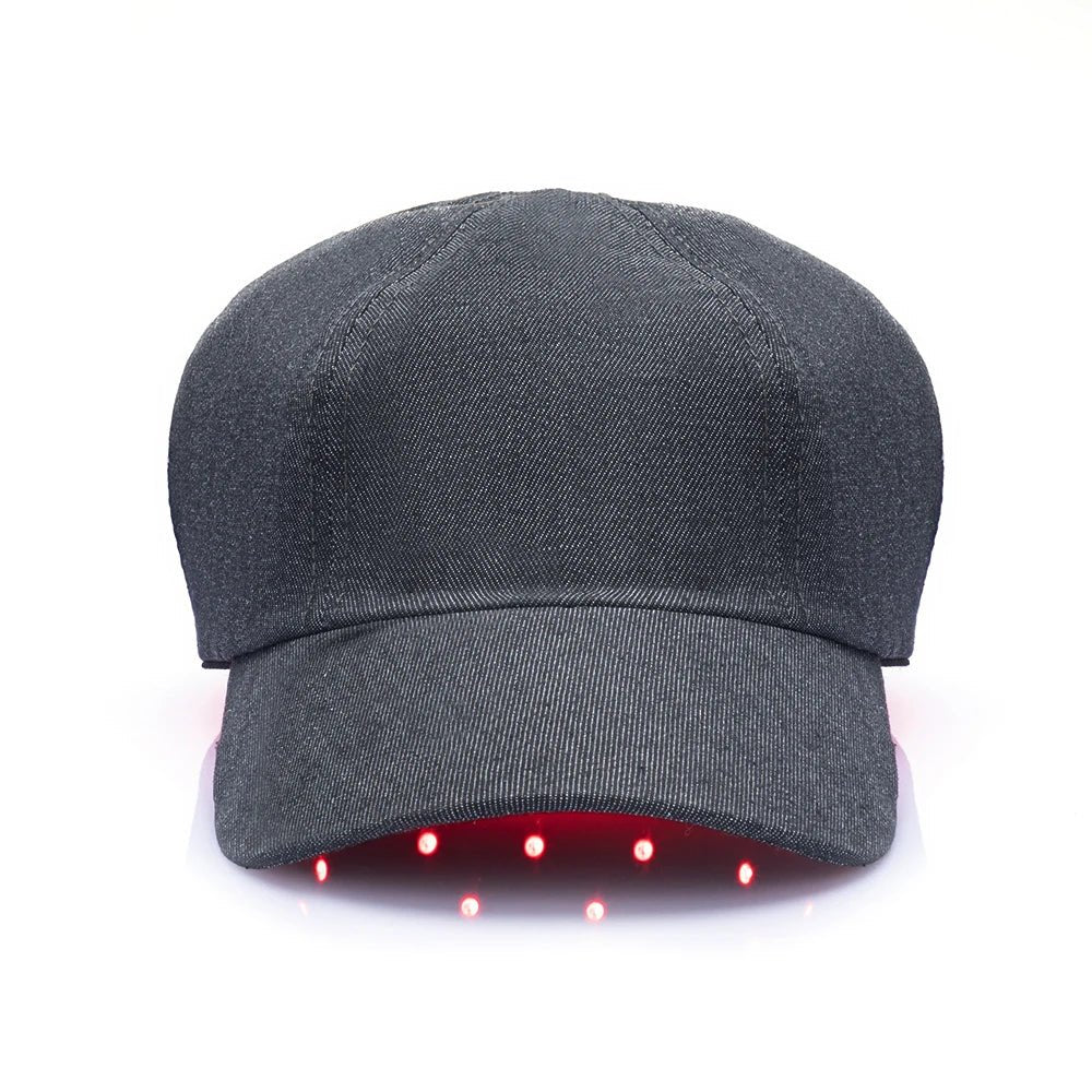 red light therapy cap supporting hair follicle cellular energy