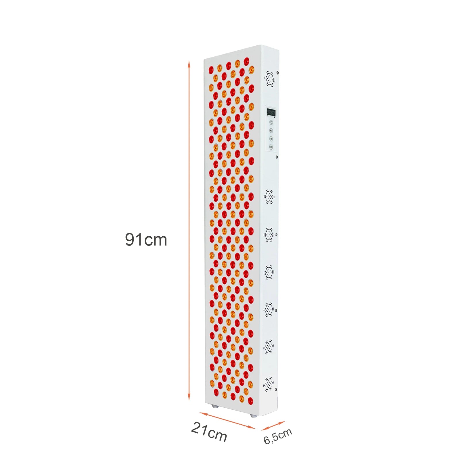 Dual Chip Red Light Therapy Panel 630nm 850nm – Face & Body Care - Zack Fitness