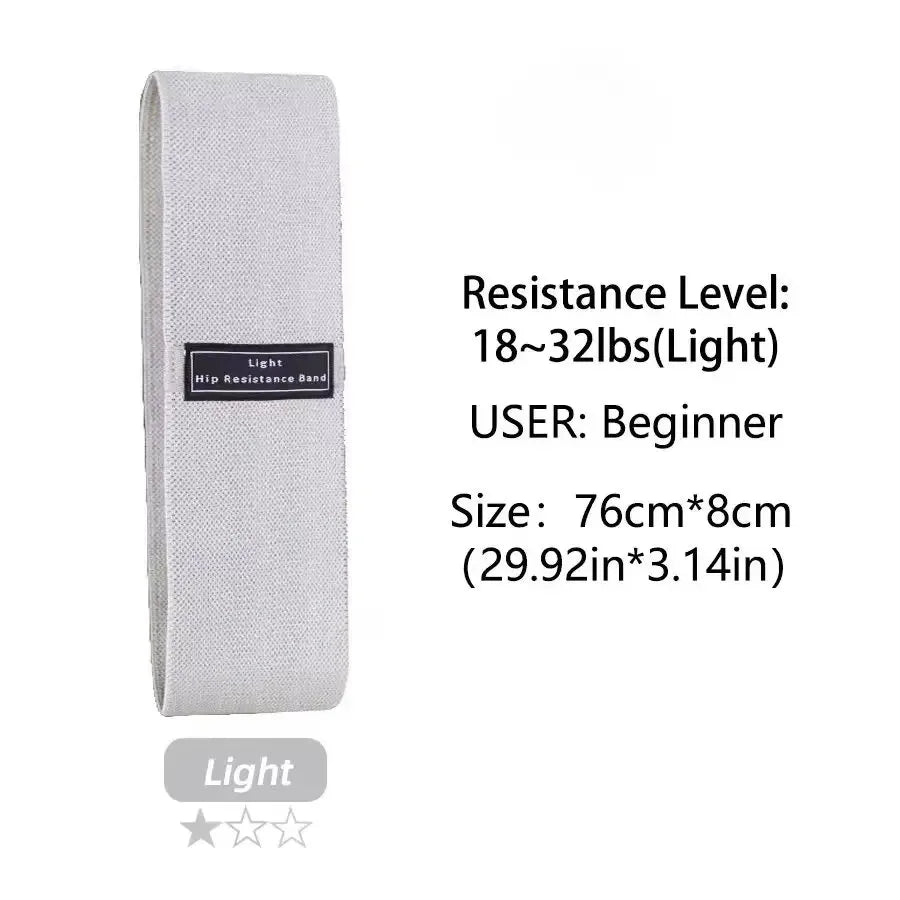 Glute Resistance Bands – Fabric Hip Booty Bands for Squats & Legs - Zack Fitness