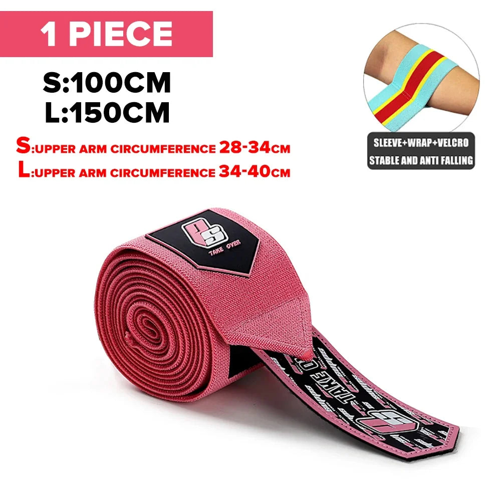 Elbow Wrap Strap Support 150cm | Bench Press, Gym & Sports Brace - Zack Fitness