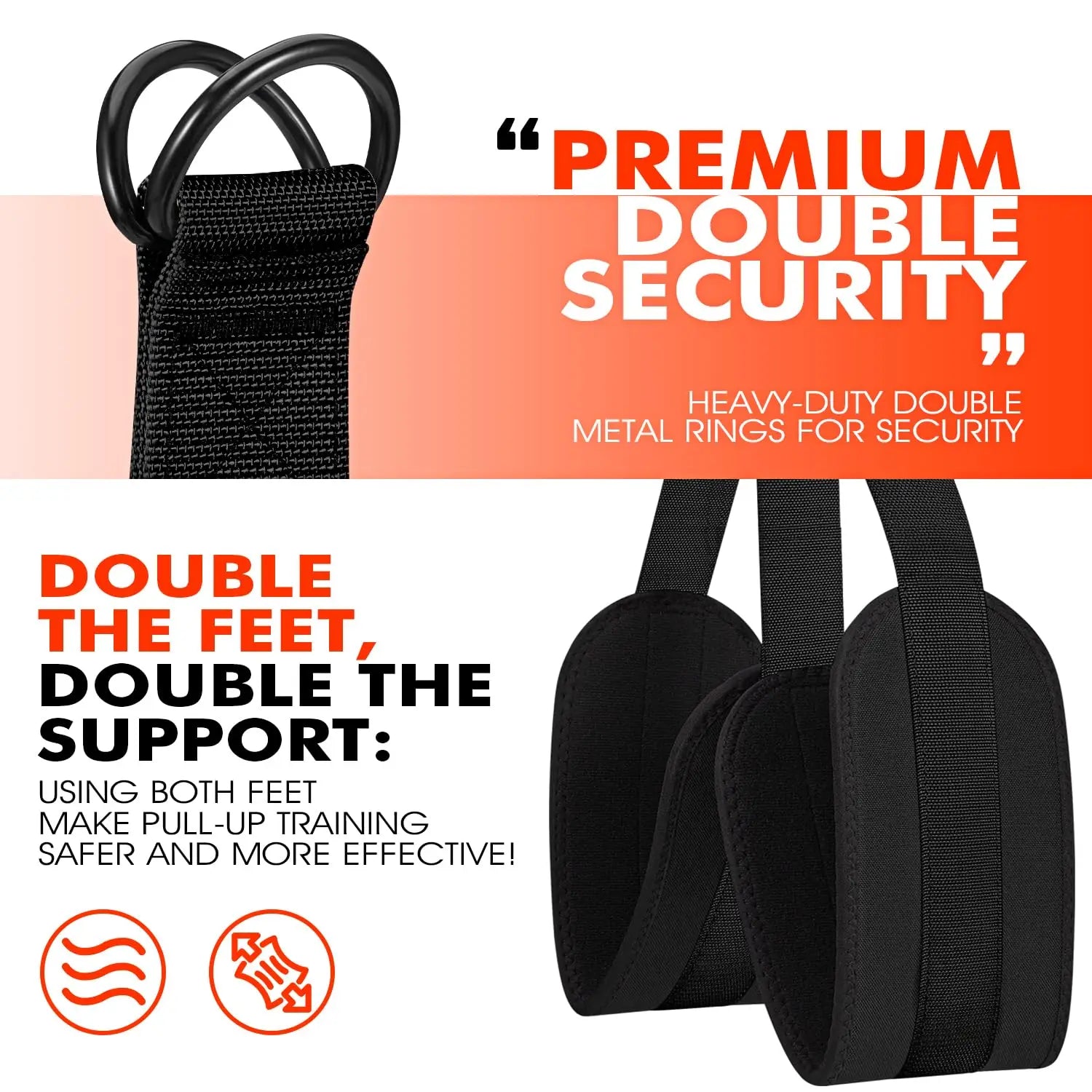 Pull-Up Assist Band with Belt – 75–300 LBS Strength Support - Zack Fitness