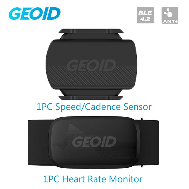 GEOID Bike Cadence & Speed Sensor | Bluetooth ANT+ | 2025 Model - Zack Fitness