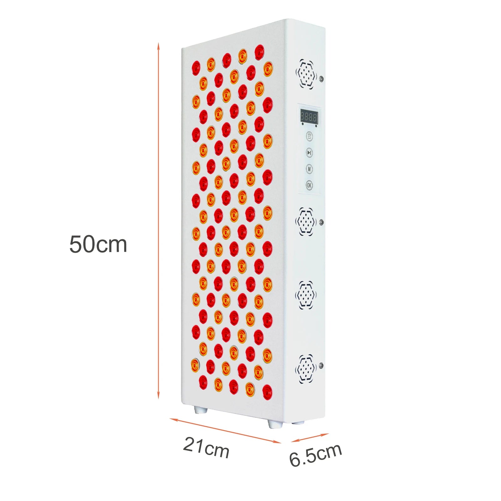 Dual Chip Red Light Therapy Panel 630nm 850nm – Face & Body Care - Zack Fitness