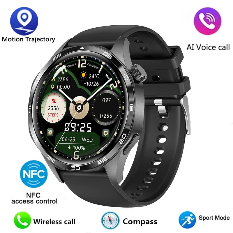 GT5 PRO Smart Watch – AMOLED Display, GPS, NFC & Heart Rate - Zack Fitness