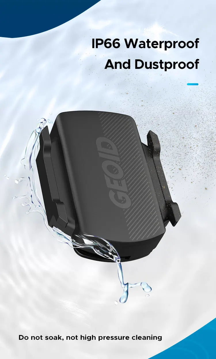 GEOID Bike Cadence & Speed Sensor | Bluetooth ANT+ | 2025 Model - Zack Fitness