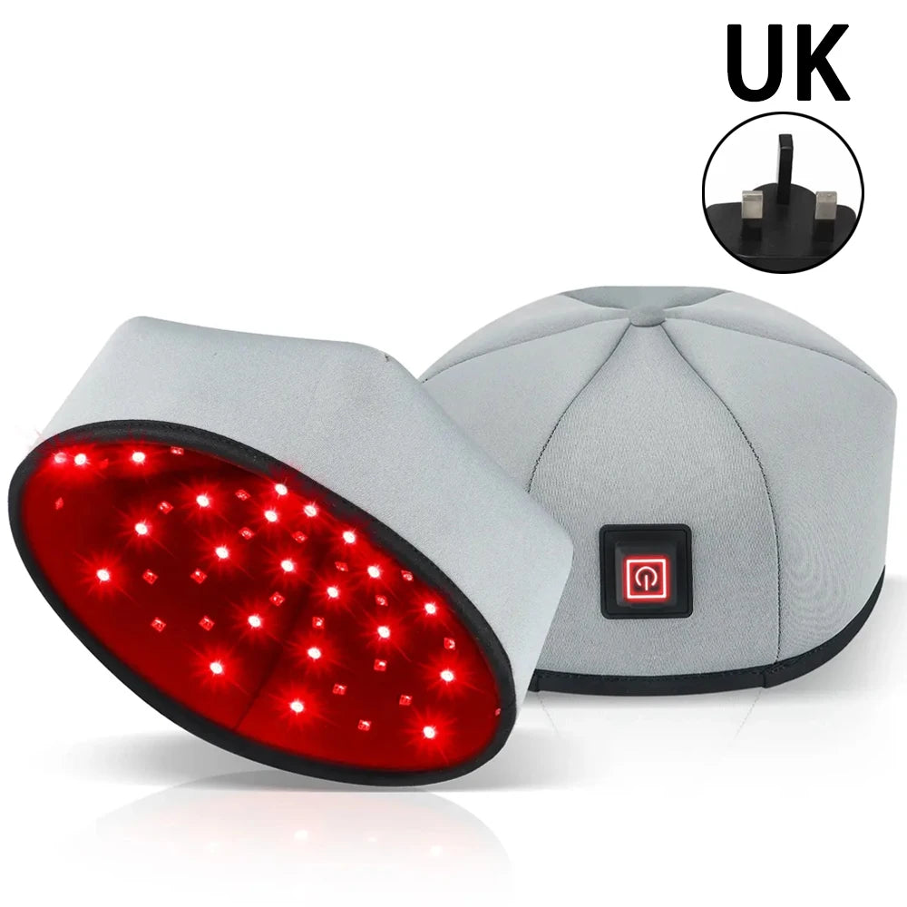 Red Light Therapy Cap 660nm & 850nm – Hair Regrowth & Anti-Hair Loss - Zack Fitness