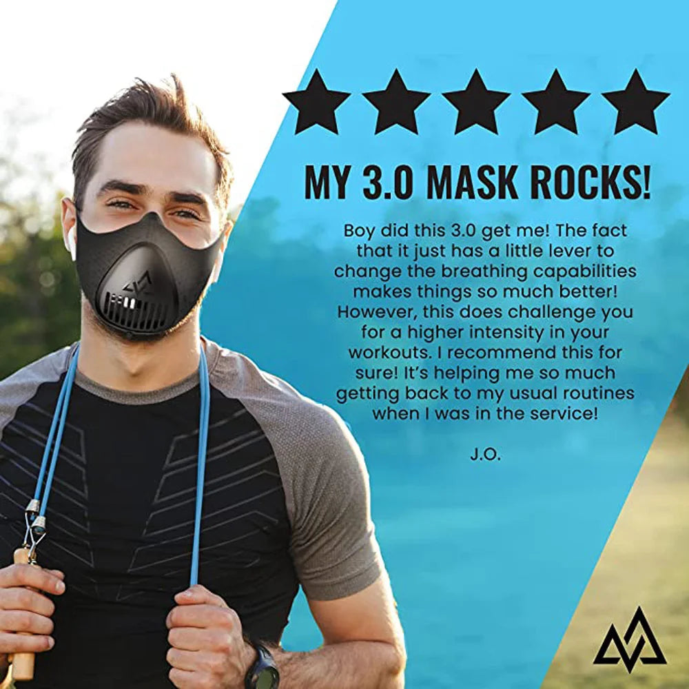 JAISATI Elevation Training Mask 2.0 β Adjustable Breathing Resistance for Sports & Weight Loss - Zack Fitness