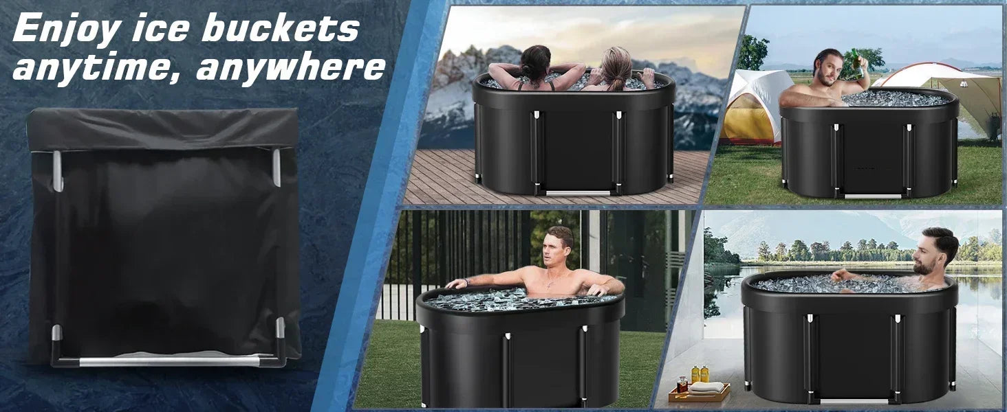 Ice Bath Tub 2025 | Portable Cold Plunge for Recovery & Energy Boost - Zack Fitness
