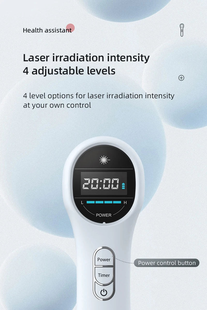 650nm & 808nm Red Light Therapy Laser Device – Pain & Recovery Tool - Zack Fitness