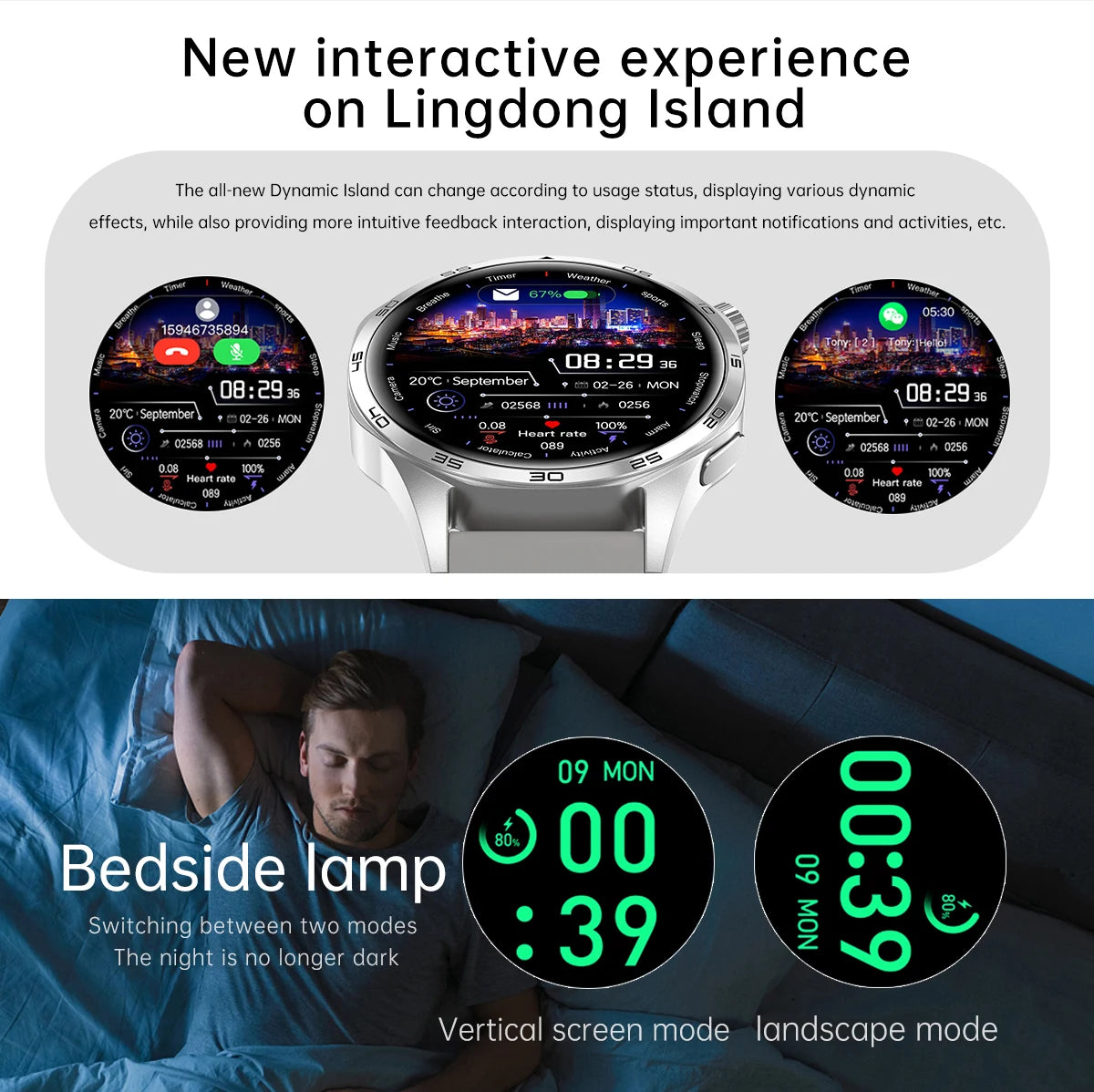 GT5 PRO Smart Watch – AMOLED Display, GPS, NFC & Heart Rate - Zack Fitness