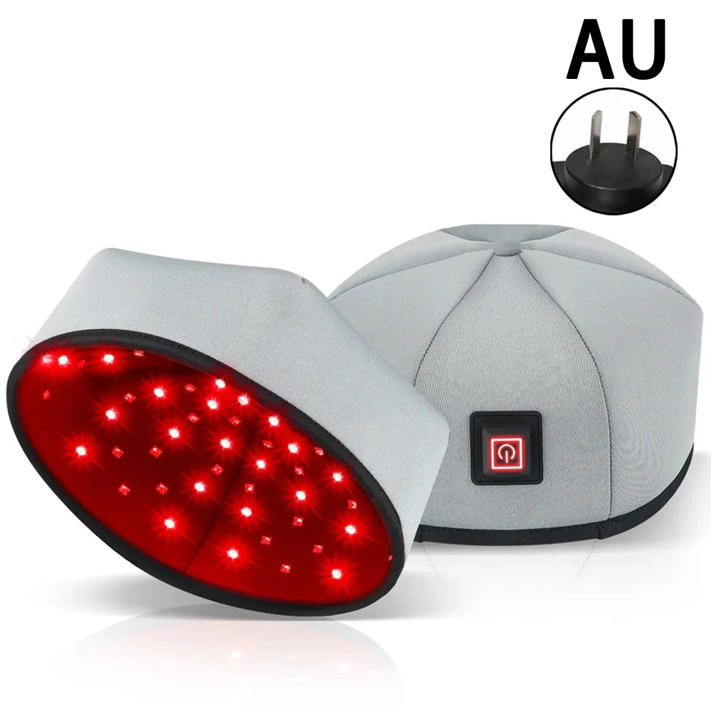 Red Light Therapy Cap 660nm & 850nm – Hair Regrowth & Anti-Hair Loss - Zack Fitness