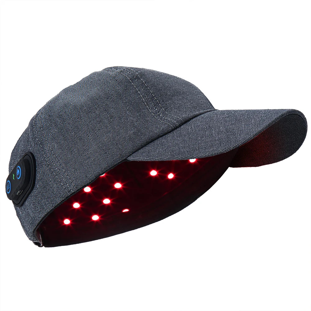 Red Light Therapy Cap 660nm & 850nm – Hair Regrowth & Anti-Hair Loss - Zack Fitness