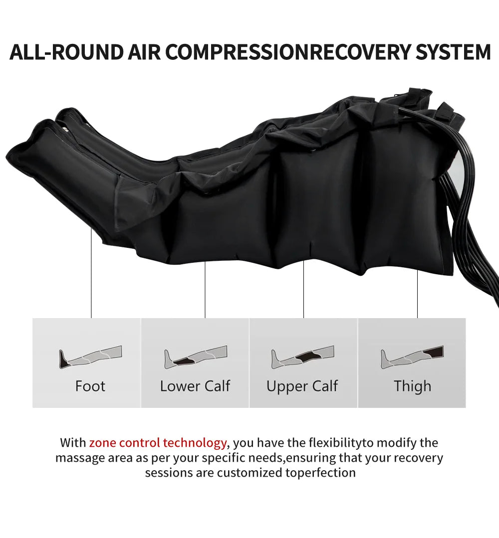 Recovery Boots PRO 2025 | Wireless Air Compression for Fast Recovery & Circulation Boost - Zack Fitness