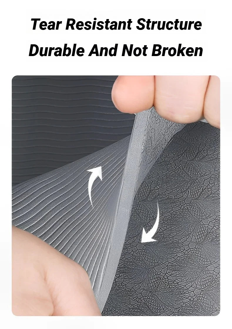 Foldable Eco-Friendly TPE Yoga Mat – Non-Slip, Travel-Friendly for Pilates & Floor Workouts - Zack Fitness