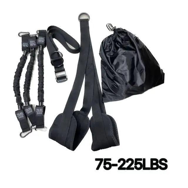 Pull-Up Assist Band with Belt – 75–300 LBS Strength Support - Zack Fitness