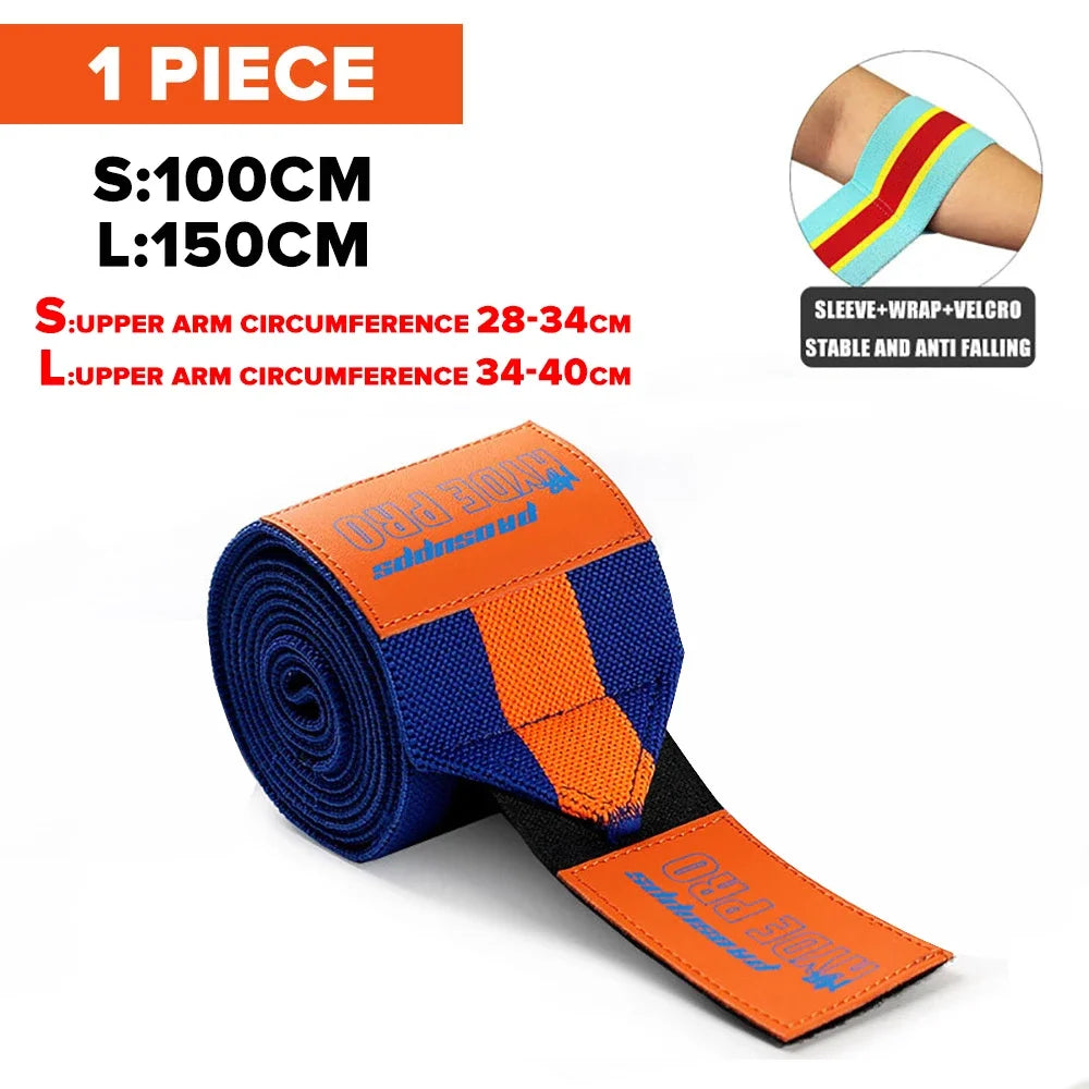 Elbow Wrap Strap Support 150cm | Bench Press, Gym & Sports Brace - Zack Fitness