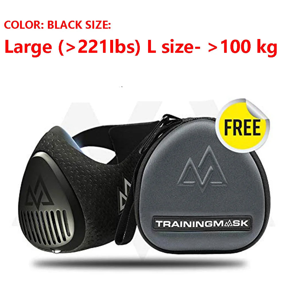 JAISATI Elevation Training Mask 2.0 β Adjustable Breathing Resistance for Sports & Weight Loss - Zack Fitness