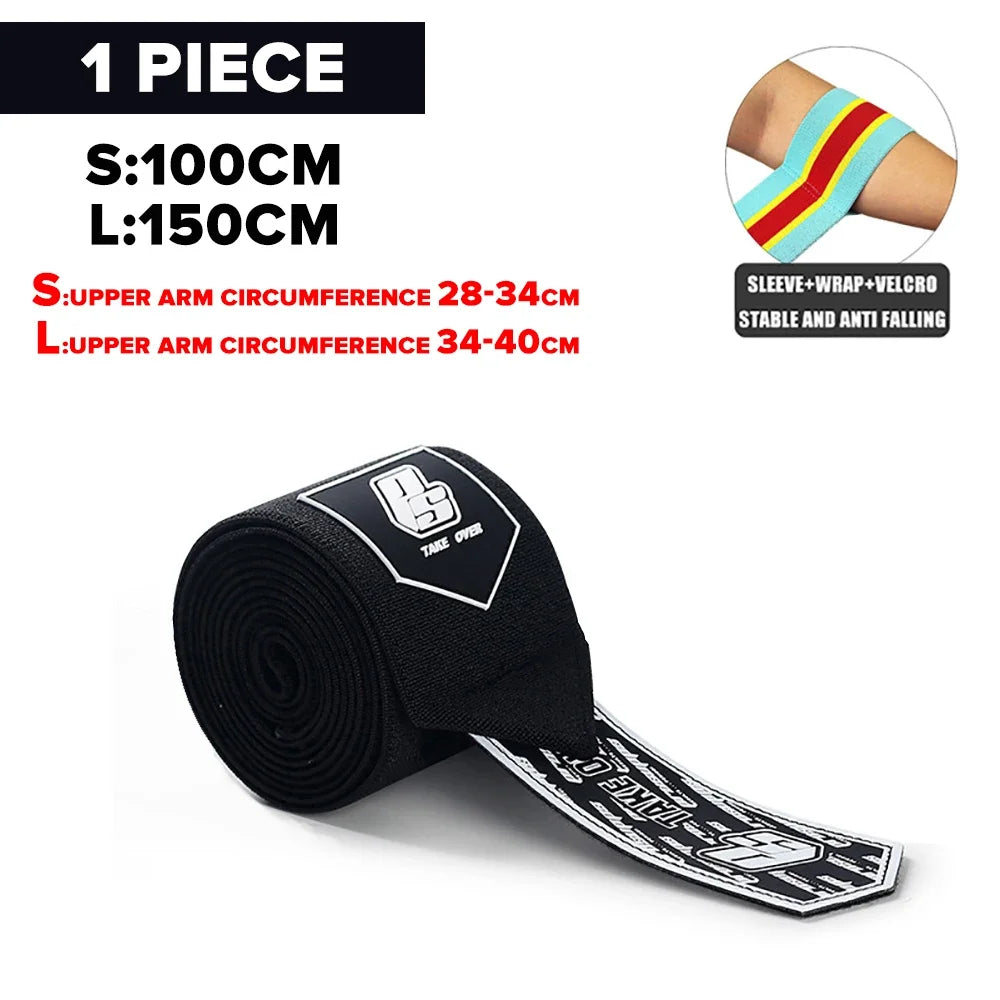 Elbow Wrap Strap Support 150cm | Bench Press, Gym & Sports Brace - Zack Fitness