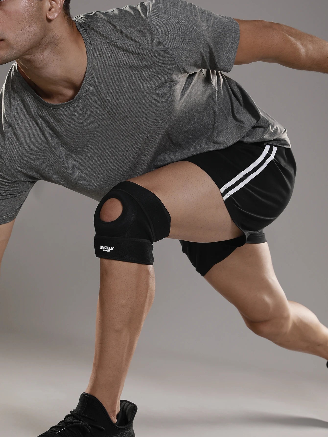 Adjustable Knee Support Brace | Neoprene Compression Sleeve for Pain Relief & Joint Stability - Zack Fitness