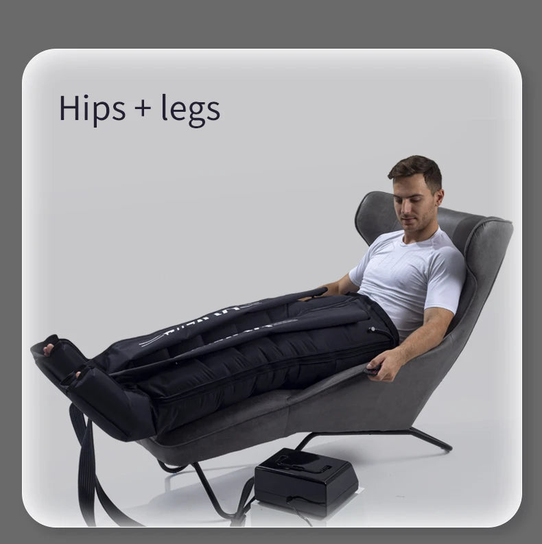 Leg Recovery Boots 2025 | Air Compression Massager for Lymphatic Drainage - Zack Fitness