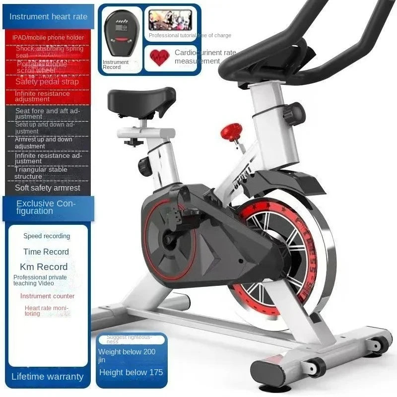 Silent Power Spin Bike heavy flywheel engineered for smooth powerful indoor cycling and consistent resistance