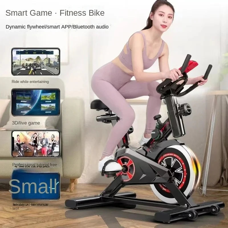 home exercise bike silent resistance system