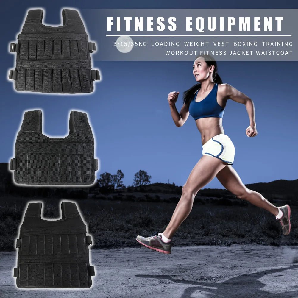 Adjustable weighted vest worn during pull-ups and bodyweight calisthenics exercises.