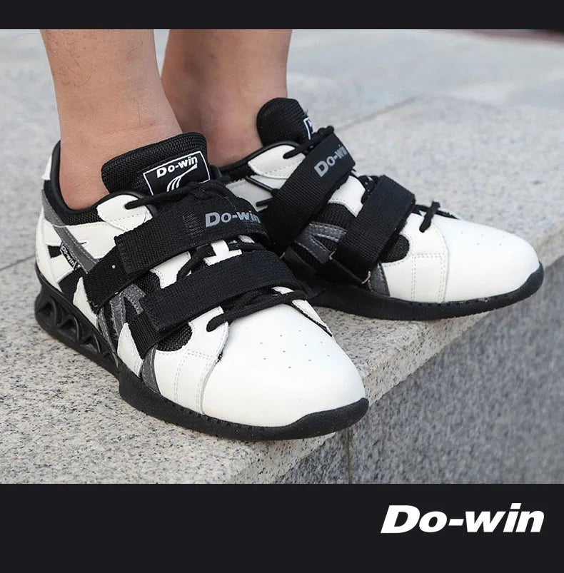 weightlifting shoes with rubber outsole for gym grip and stability