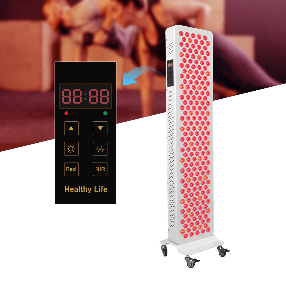 advanced red light therapy system for full body treatment and daily recovery routines