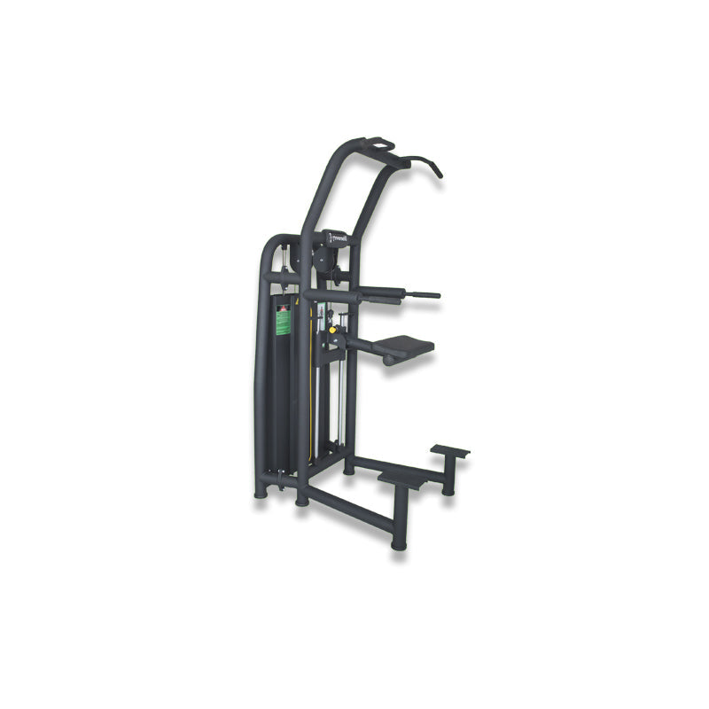 Discovery DC220 Dip & Chin Combo by ESCOOL, commercial gym equipment at Zack Fitness, manufacturer view 1